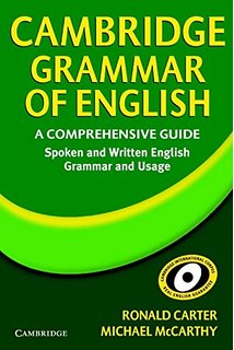 Cambridge Grammar Of English