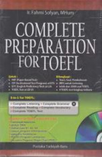 COMPLETE PREPARATION FOR TOEFL