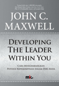 Developing The Leader Within You