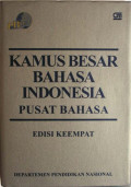 Kamus Besar Bahasa Indonesia Pusat Bahasa Edisi Keempat