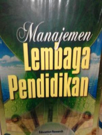 Manajemen Lembaga Pendidikan