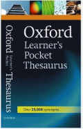 Oxford Learner's Pocket Thesaurus