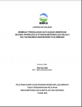 LAPORAN AKTUALISASI

MEMBUAT PENGOLAHAN DATA DASAR OBSERVASI
SECARA PAPERLESS DI STASIUN METEOROLOGI KELAS II
SULTAN MAHMUD BADARUDDIN II PALEMBANG