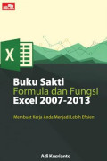 Buku Sakti Formula dan Fungsi Excel 2007-2013