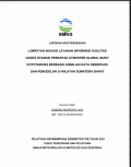 LAPORAN AKSI PERUBAHAN

LOMPATAN INOVASI LAYANAN INFORMASI KUALITAS
UDARA STASIUN PEMANTAU ATMOSFER GLOBAL BUKIT
KOTOTABANG BERBASIS ASIMILASI DATA OBSERVASI
DAN PEMODELAN DI WILAYAH SUMATERA BARAT