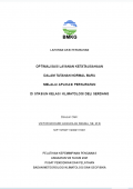 LAPORAN AKSI PERUBAHAN

OPTIMALISASI LAYANAN KETATAUSAHAAN 
DALAM TATANAN NORMAL BARU 
MELALUI APLIKASI PERSURATAN 
DI STASIUN KELAS I KLIMATOLOGI DELI SERDANG